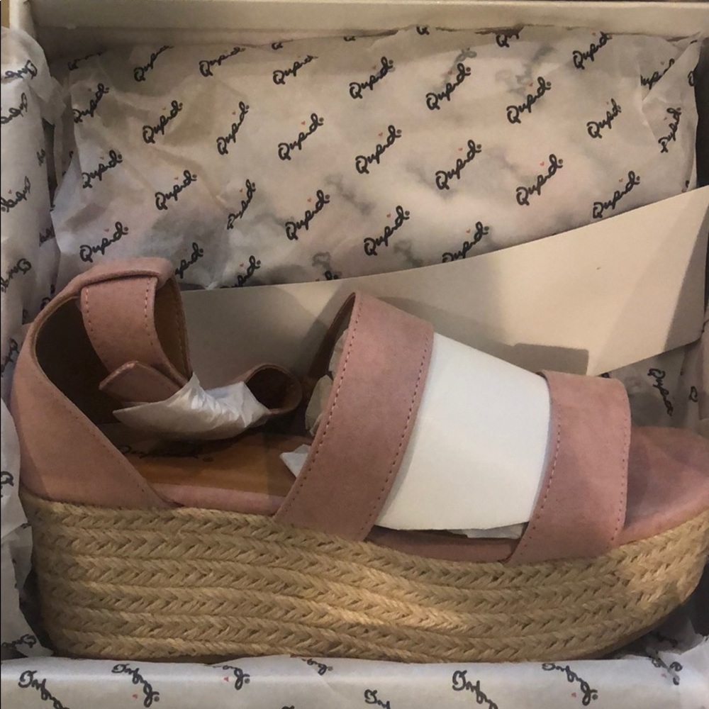 Dusty rose espadrilles - Picture 2 of 5